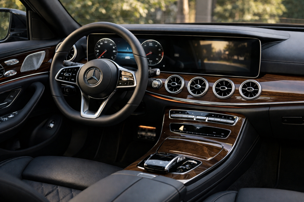 Benz luxury car