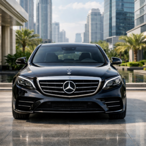 รถ Benz luxury car พร้อมคนขับ สำหรับรับ-ส่งสนามบินและงานผู้บริหาร VanTrip Thailand